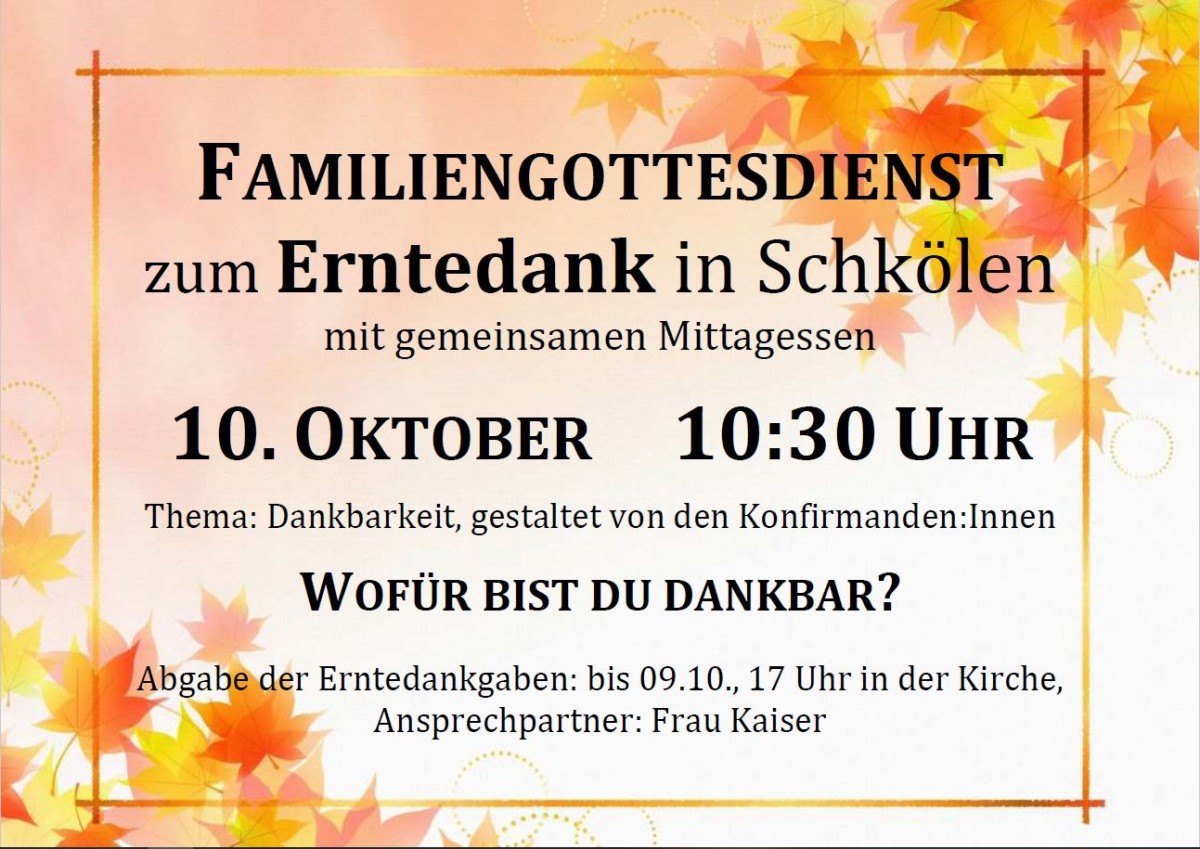 Erntedank Erntedank